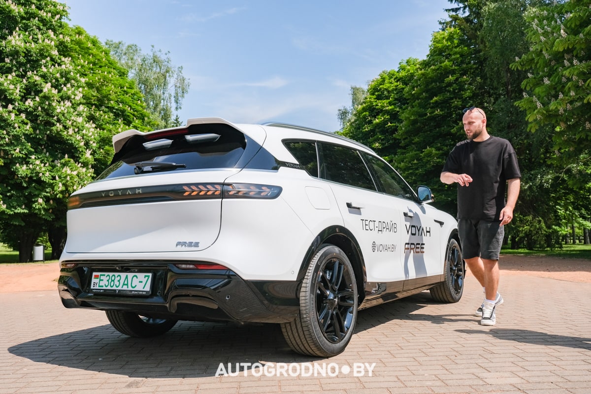 Voyah Free Pro в Гродно - новый автосалон - обзор и тест-драйв