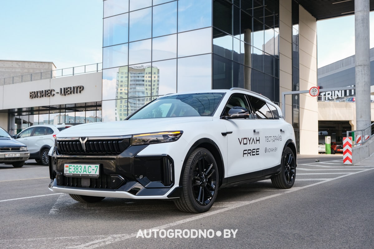Voyah Free Pro в Гродно - новый автосалон - обзор и тест-драйв