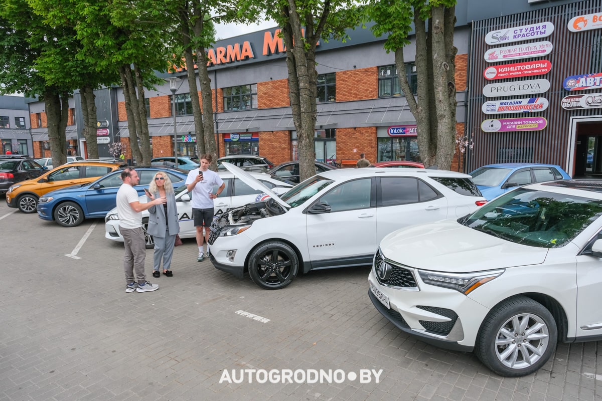 Эксперимент в Гродно - авто из США от CarBar