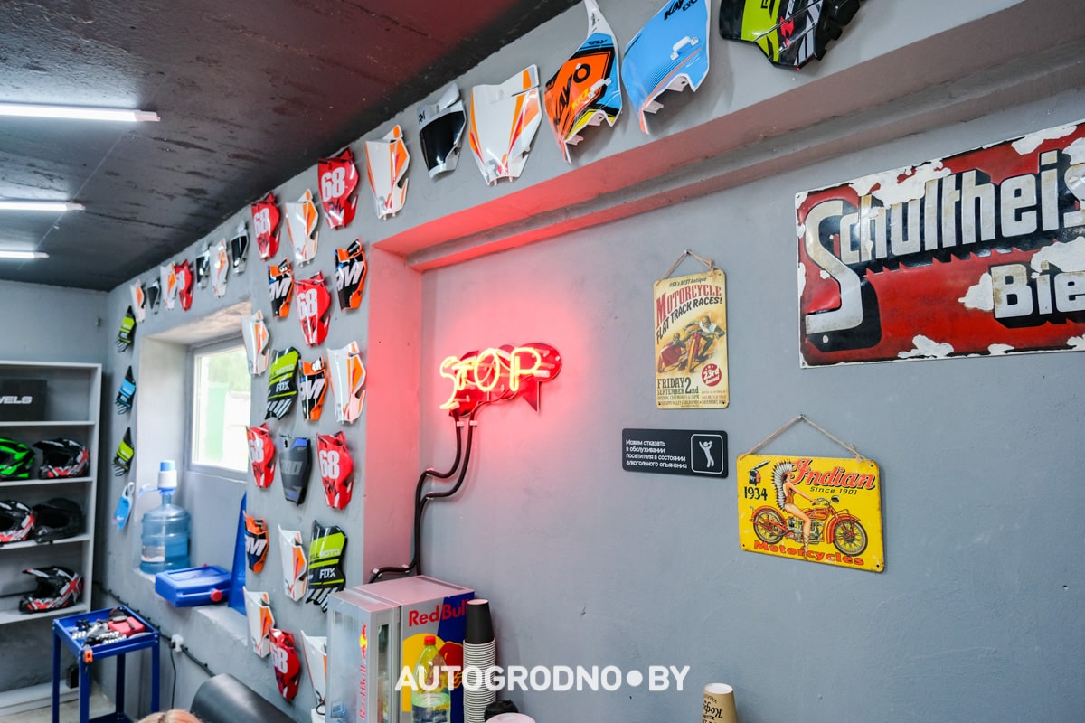 прокат мотоциклов Эндуро Гродно возле Привала