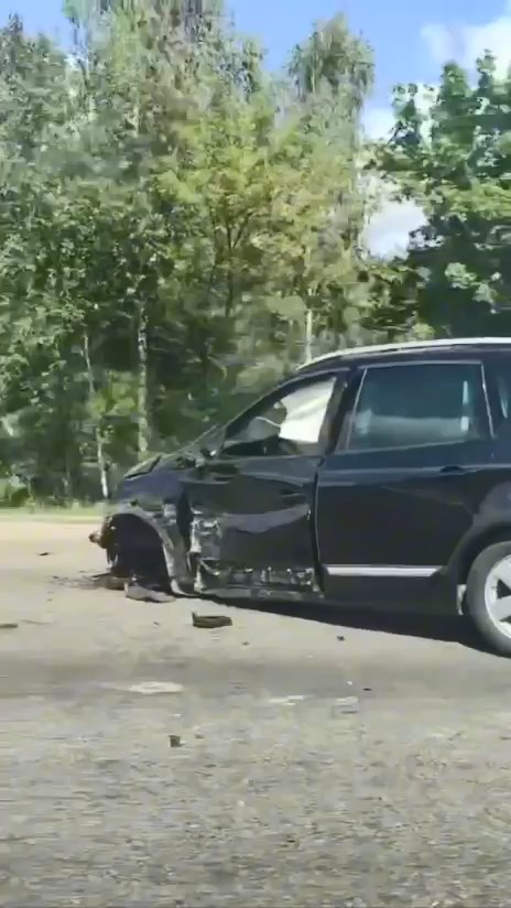 Жесткая авария на окраине Гродно попала на видео