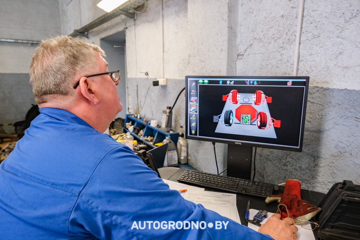 Стенд развал схождения в Гродно интервью