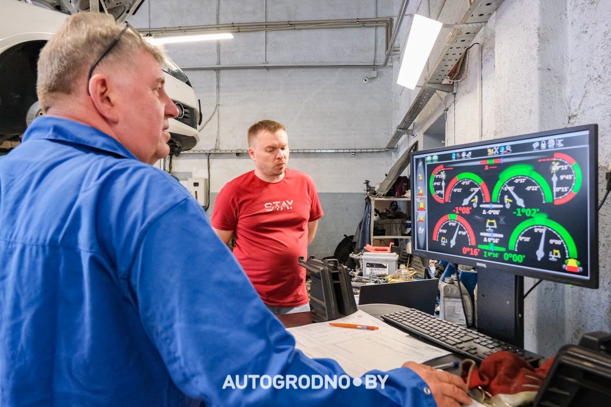 Стенд развал схождения в Гродно интервью