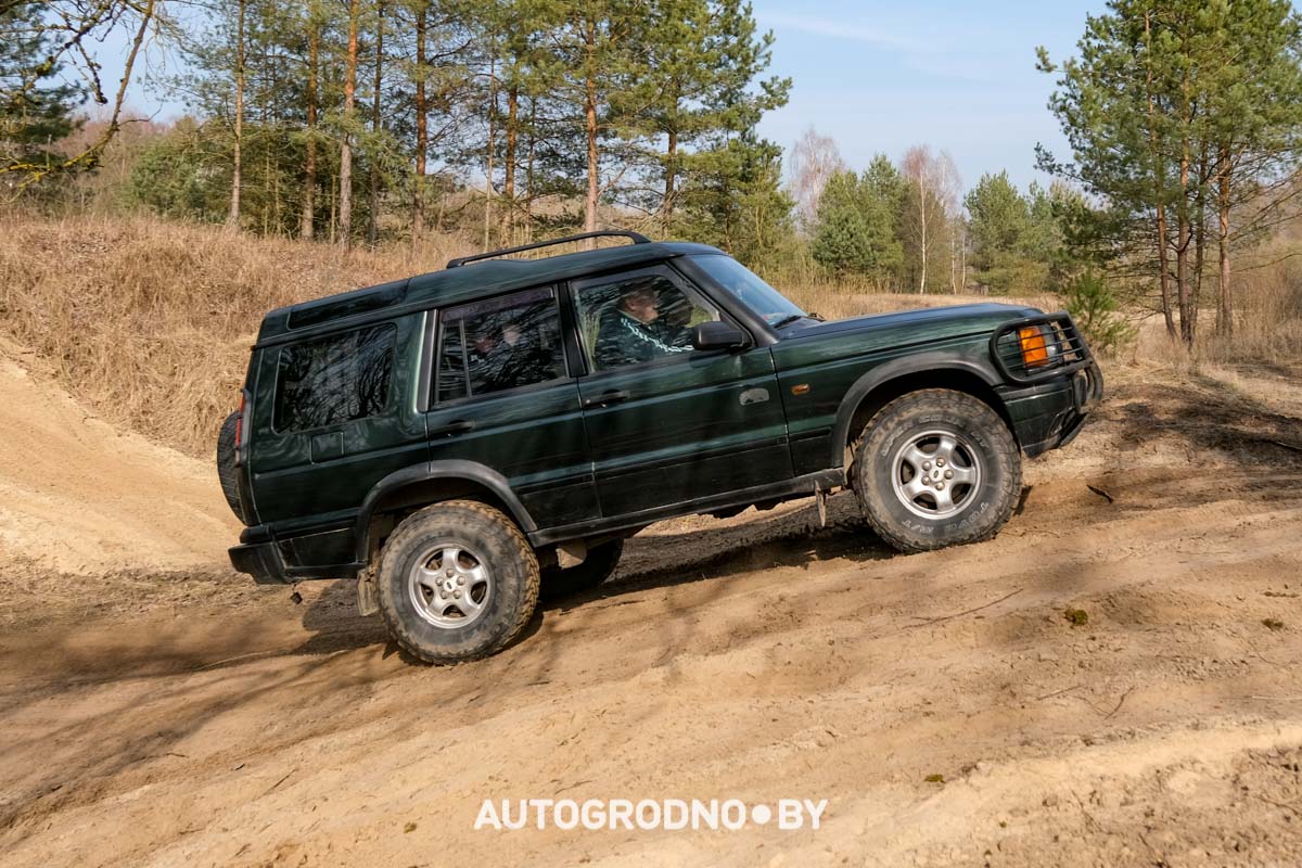 Соревнования на внедорожниках в Гродно