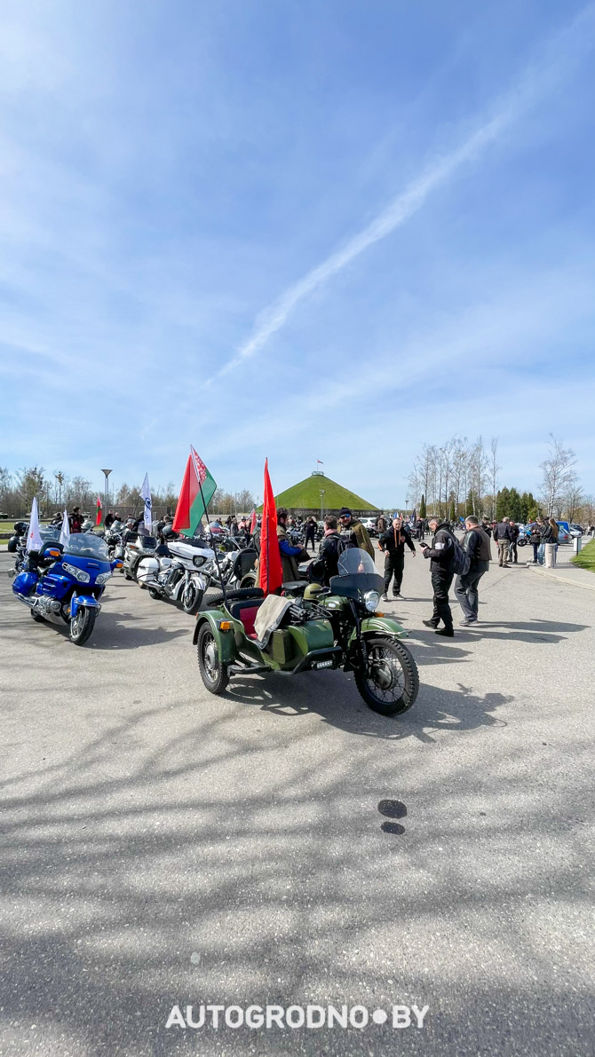 Открытие мотосезона в Гродно 2025