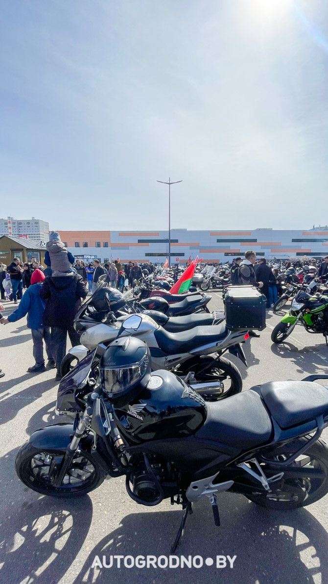 Открытие мотосезона в Гродно 2025