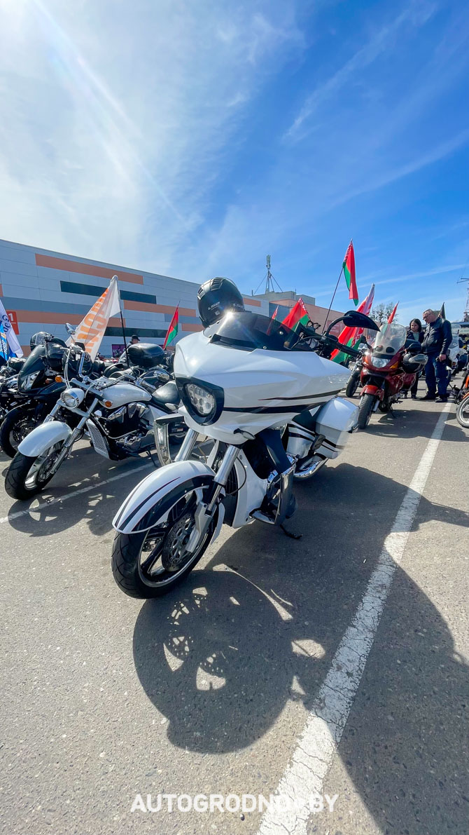 Открытие мотосезона в Гродно 2025