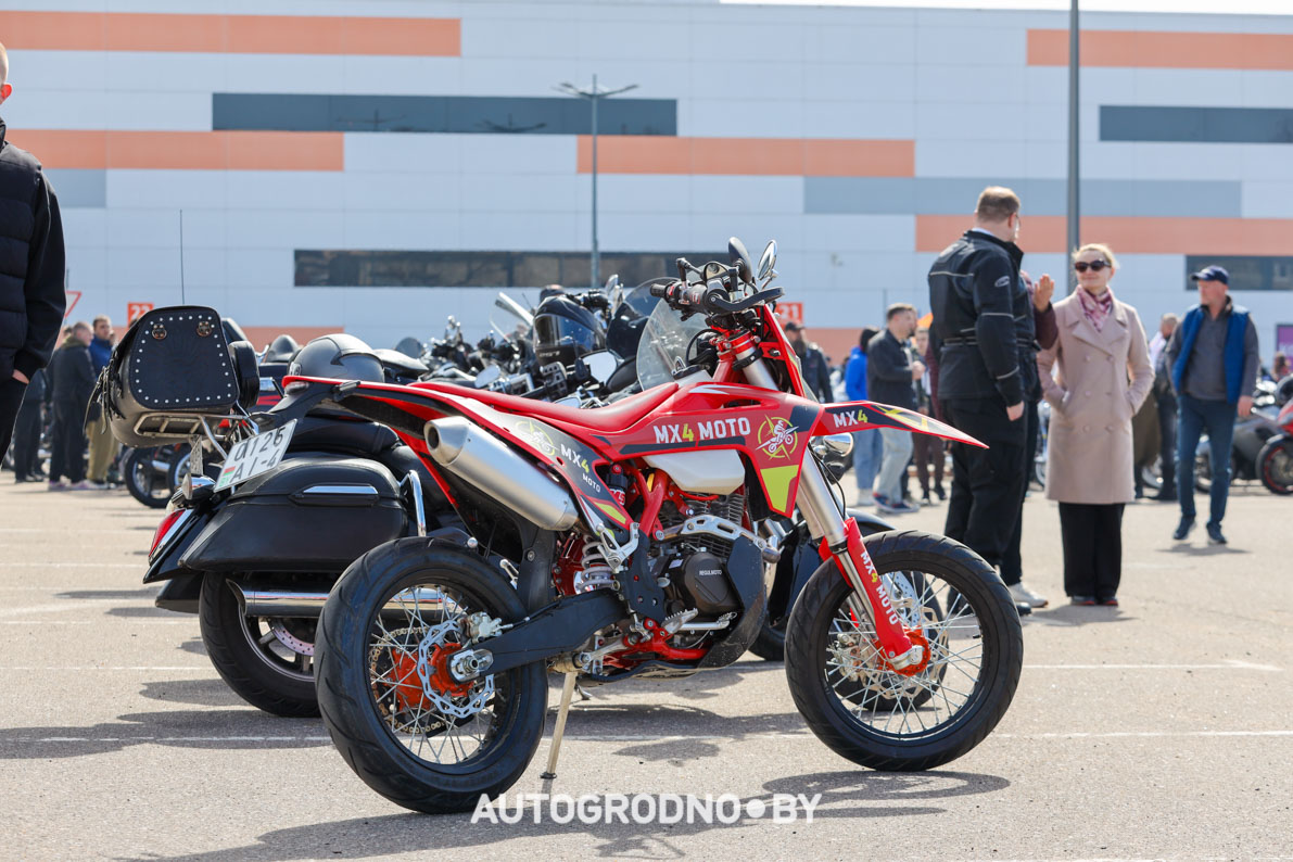 Открытие мотосезона в Гродно 2025