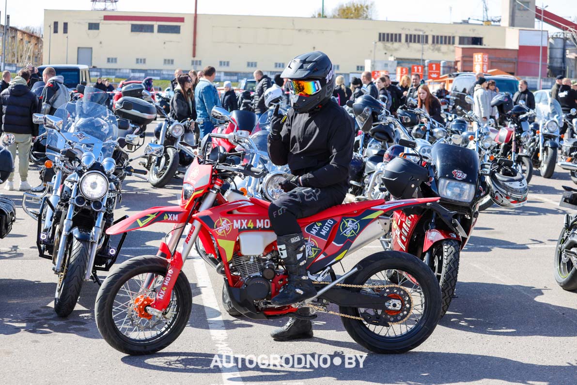 Открытие мотосезона в Гродно 2025