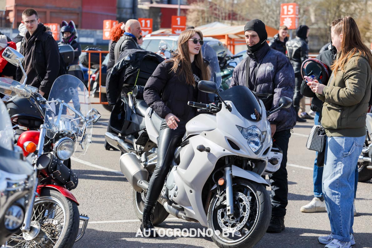 Открытие мотосезона в Гродно 2025