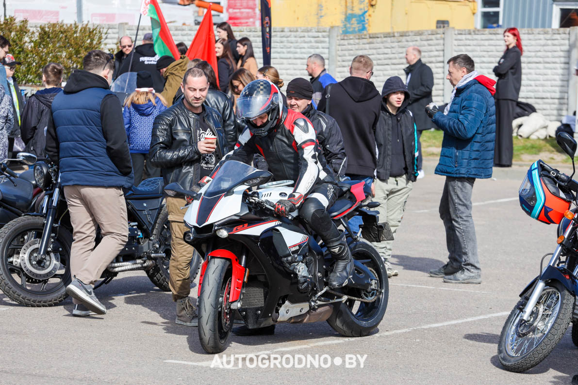 Открытие мотосезона в Гродно 2025