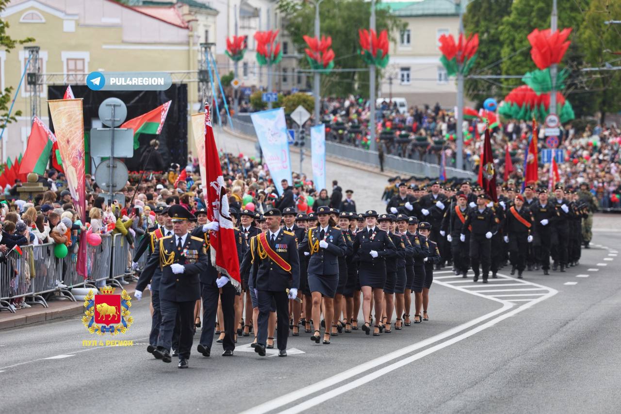 Парад в Гродно на 9 мая 2025