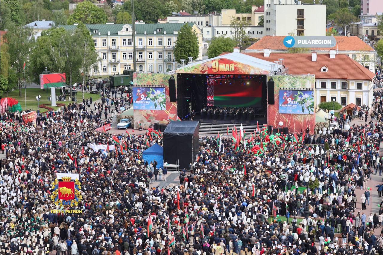 Парад в Гродно на 9 мая 2025