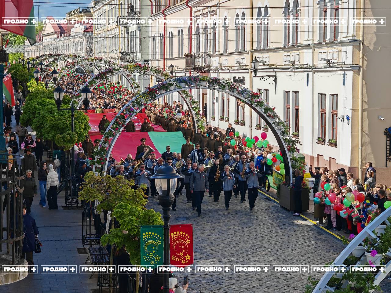 Парад в Гродно на 9 мая 2025