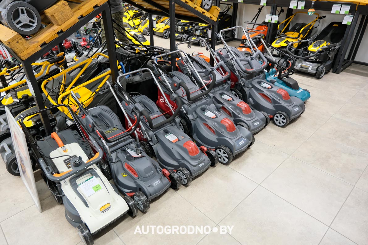 Цены на газонокосилки в Гродно