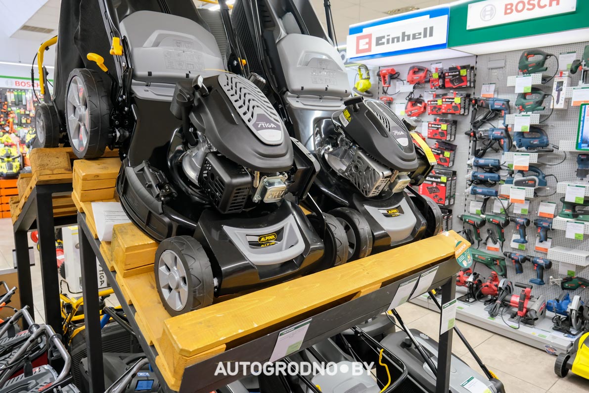 Цены на газонокосилки в Гродно