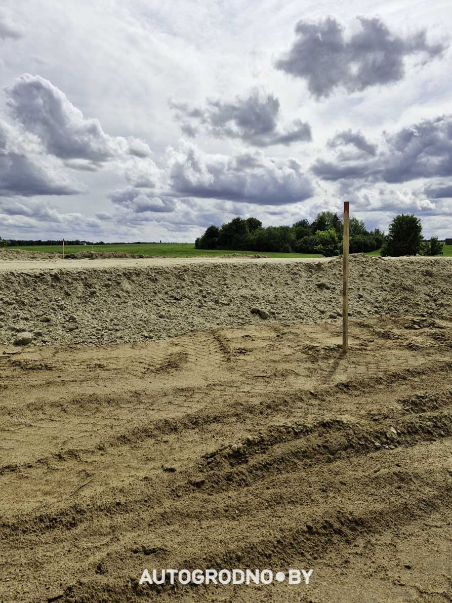 Строительство объездной дороги в сторону м-на Ольшанка в Гродно