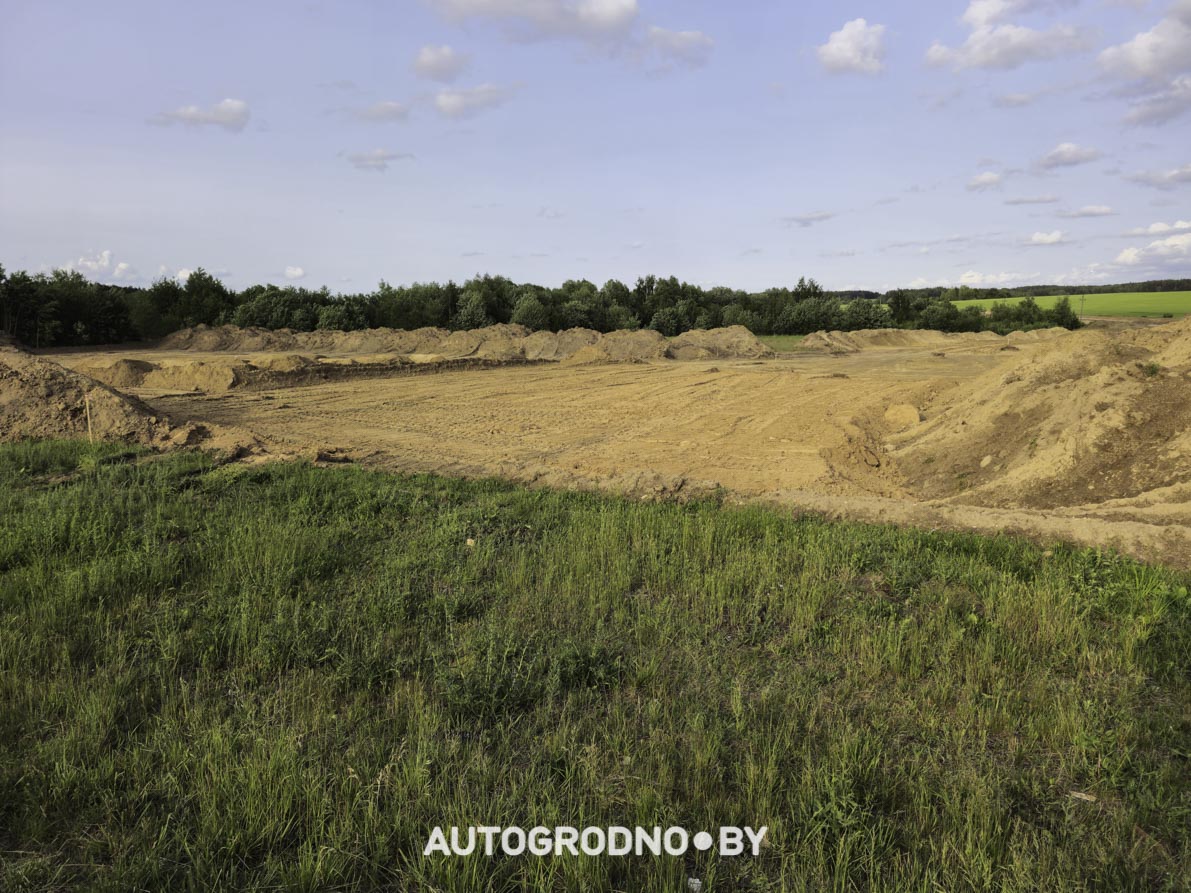 Строительство объездной дороги в сторону м-на Ольшанка в Гродно