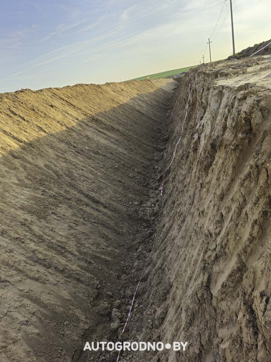 Строительство объездной в Гродно - бетонка - 16 06 2025