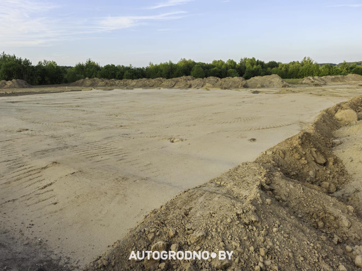 Строительство объездной в Гродно - бетонка - 16 06 2025