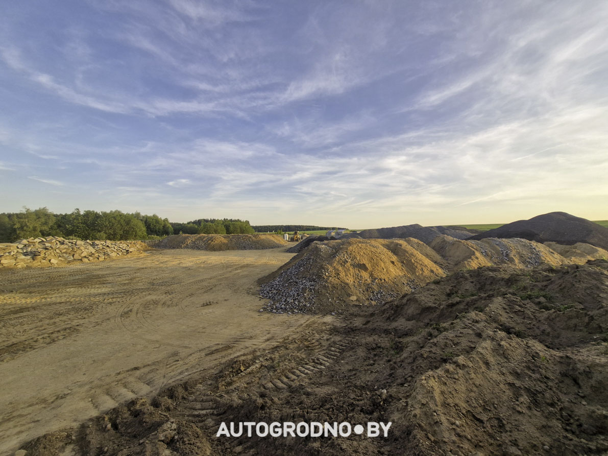 Строительство объездной в Гродно - бетонка - 16 06 2025