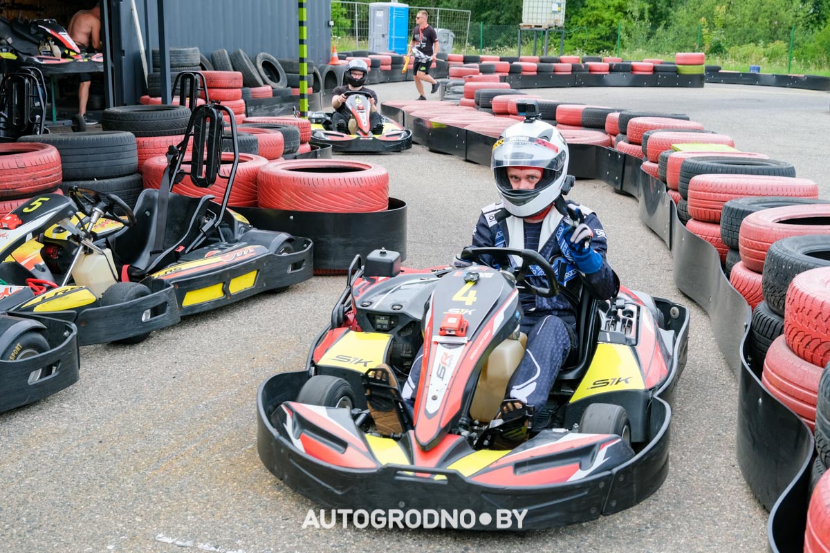 4 часа гонок на картинге в Гродно