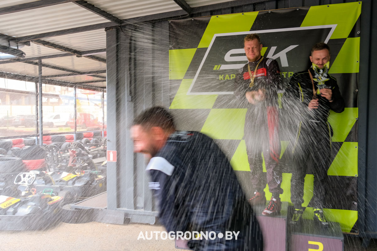 4 часа гонок на картинге в Гродно