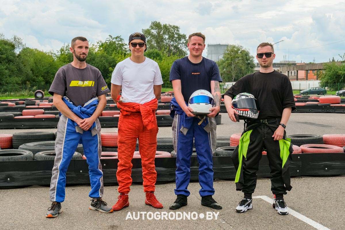 4 часа гонок на картинге в Гродно