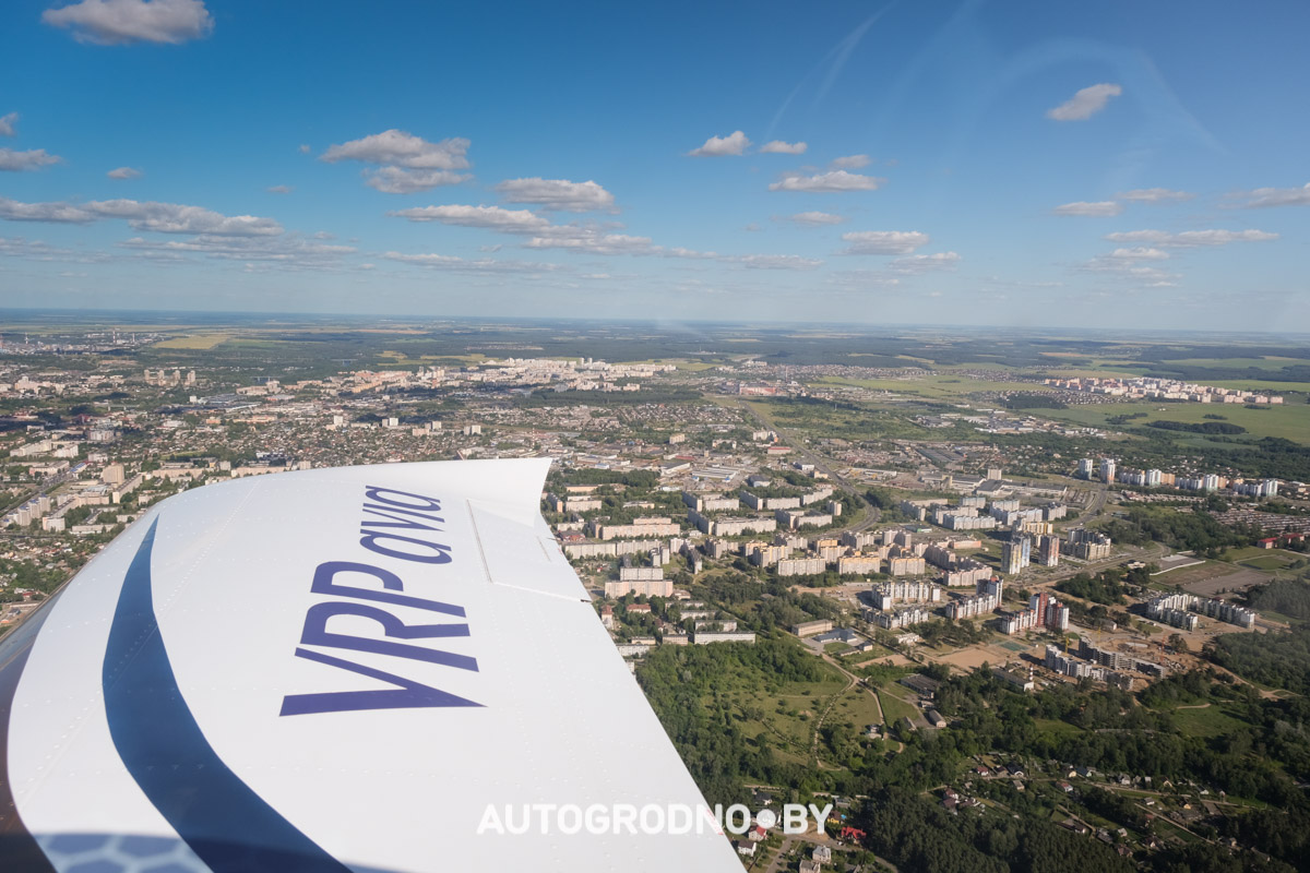 Полеты на самолете над Гродно – цены, условия, впечатления!