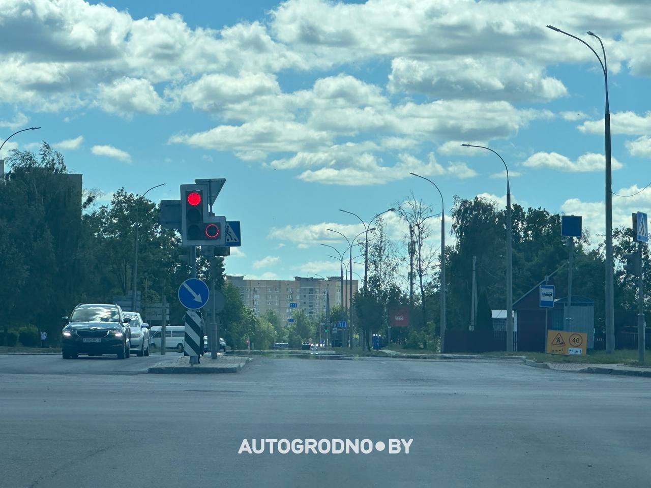 Ремонт улицы Соломовой в Гродно