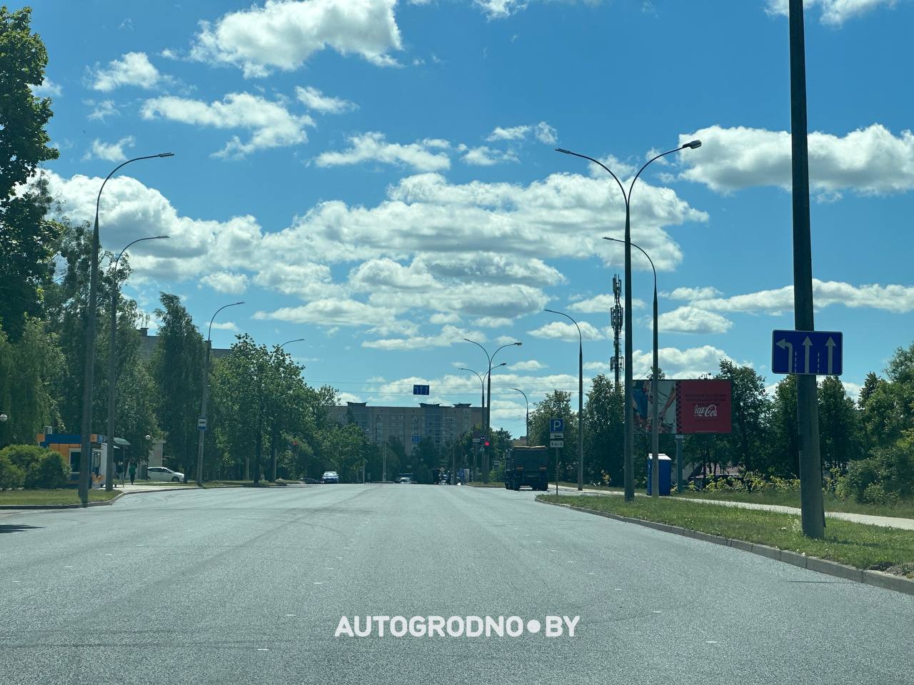 Ремонт улицы Соломовой в Гродно