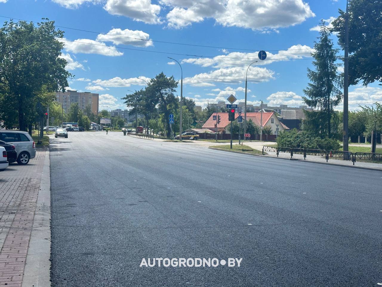 Ремонт улицы Соломовой в Гродно