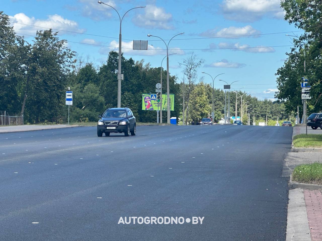 Ремонт улицы Соломовой в Гродно