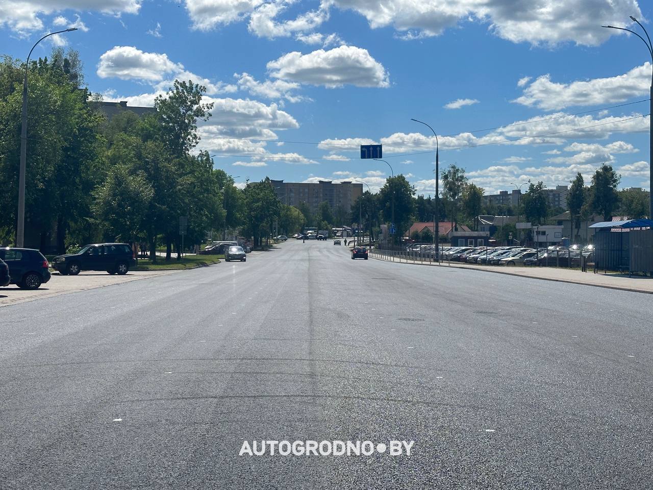 Ремонт улицы Соломовой в Гродно