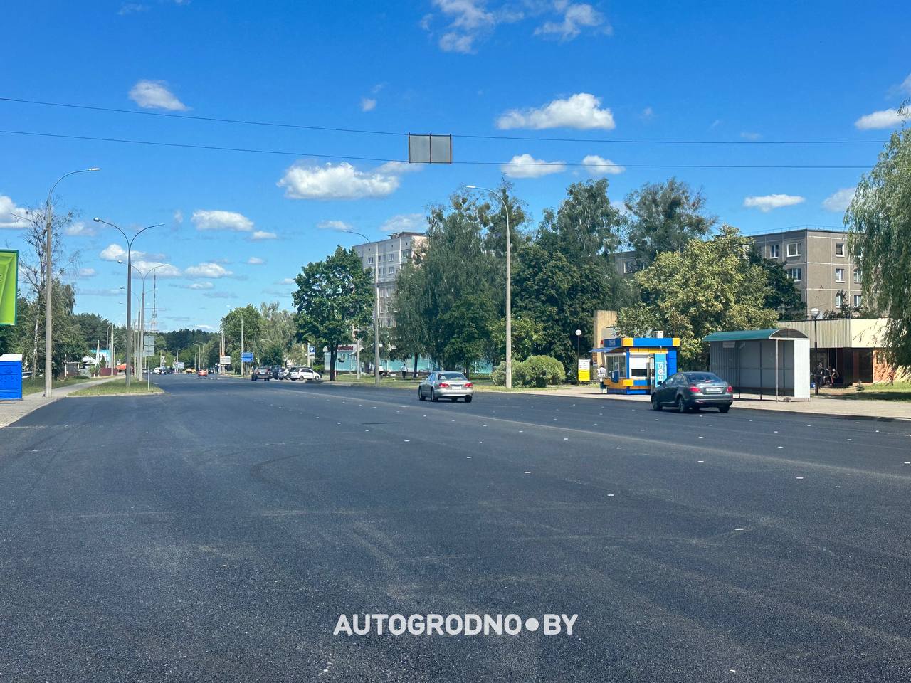 Ремонт улицы Соломовой в Гродно