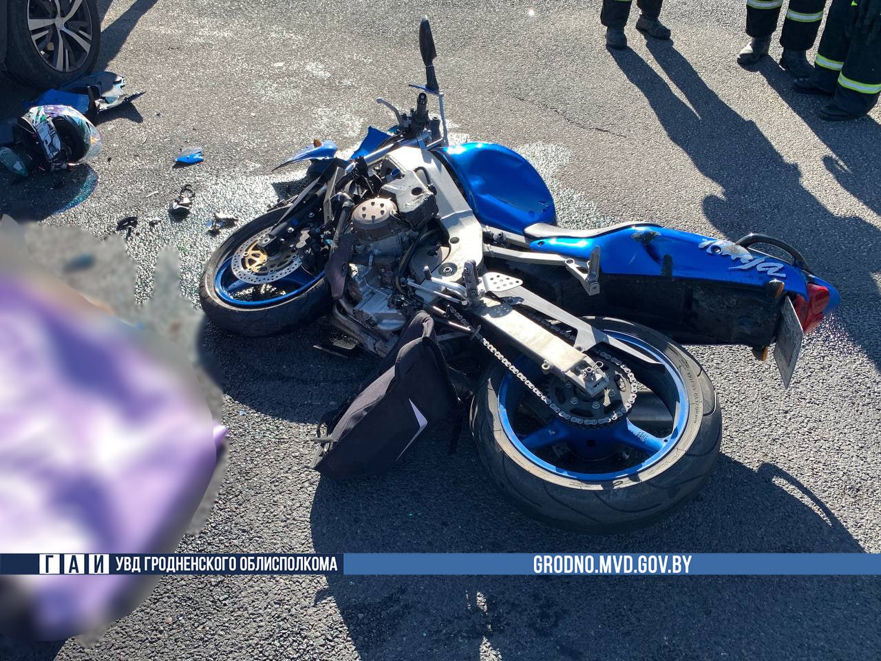 В Гродно насмерть разбился мотоциклист. Первые подробности