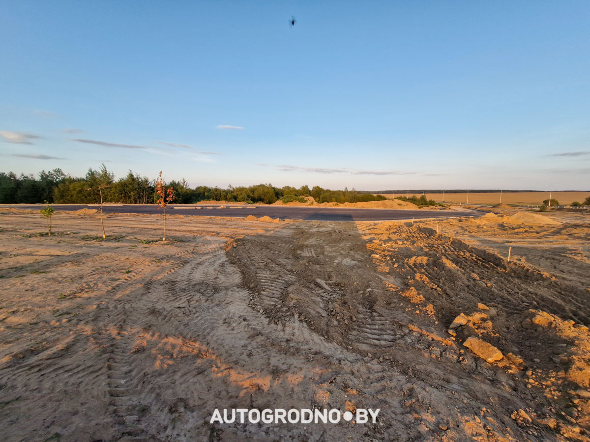 Реконструкция дороги Бетонки в Гродно - сентябрь 2025 - фото