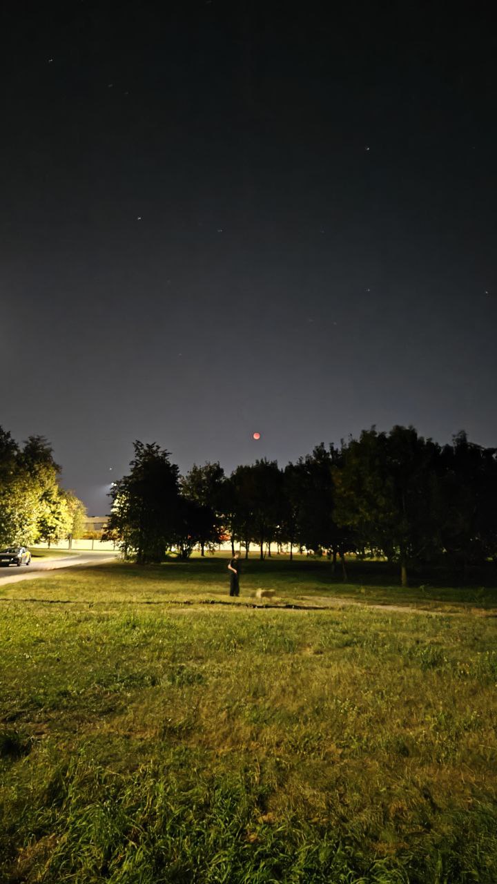 Кровавая Луна Беларусь Гродно