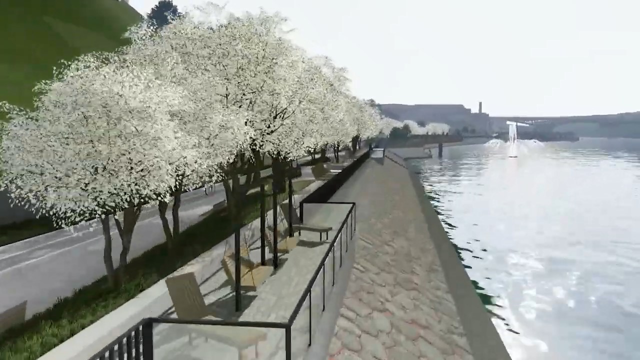 Архитекторы показали детализацию новой набережной Гродно: так будет в 2028 году!