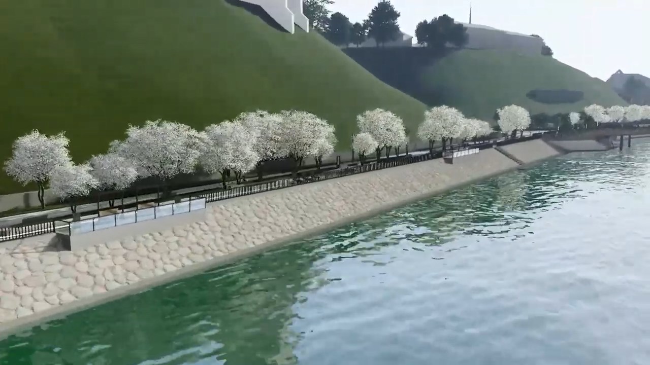 Архитекторы показали детализацию новой набережной Гродно: так будет в 2028 году!