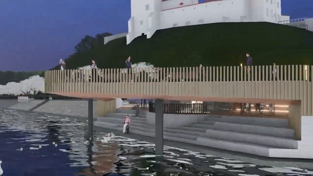 Архитекторы показали детализацию новой набережной Гродно: так будет в 2028 году!