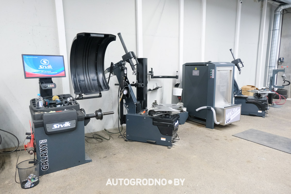 шиномонтаж TRINITI Тринити в Гродно