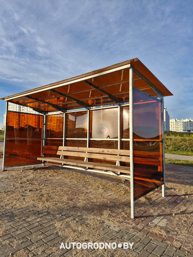 Дорога бетонка в Гродно в сторону Ольшанки накануне открытия