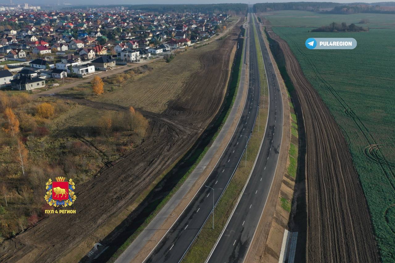 В Гродно открыли для движения новую дорогу в сторону Ольшанки – бывшую бетонку