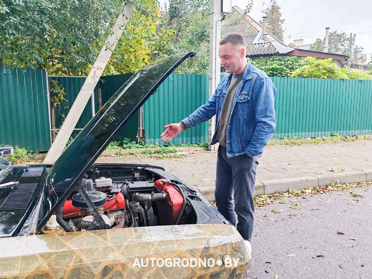 В Гродно восстановили ВОЛГУ ГАЗ 24