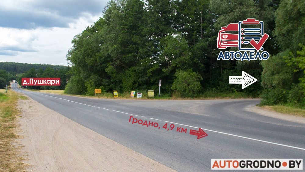 СТО АвтоДело в Пушкарях. Схема проезда