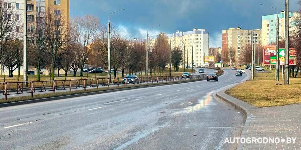 Фотофакт: Гродно так и не дождался снега, о котором мы писали накануне