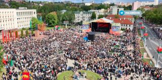 Гродно на 9 мая 2025: парад и торжественные мероприятия на площади Ленина