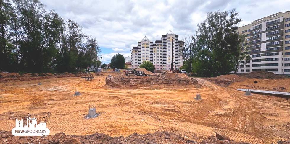 В центре Гродно начинается строительство нового жилого квартала – вдоль будущего продления улицы Островского