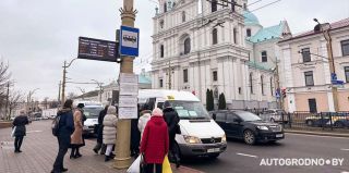 В Гродно на остановки возвращаются электронные табло